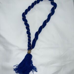 Ashenda Blue Necklace with Tassel Ethiopia Eritrea
